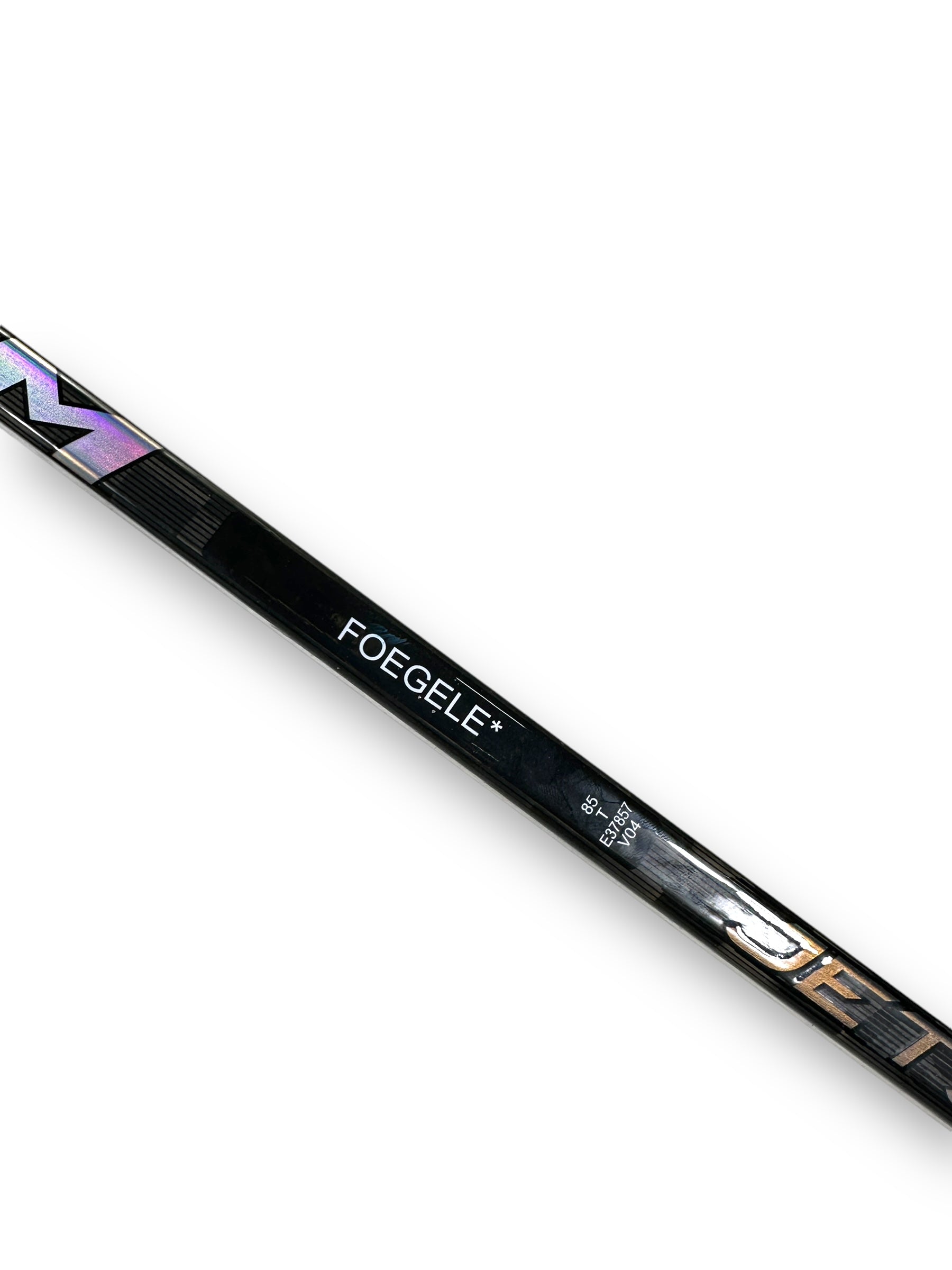 Warren Foegele Game-Used CCM Stick