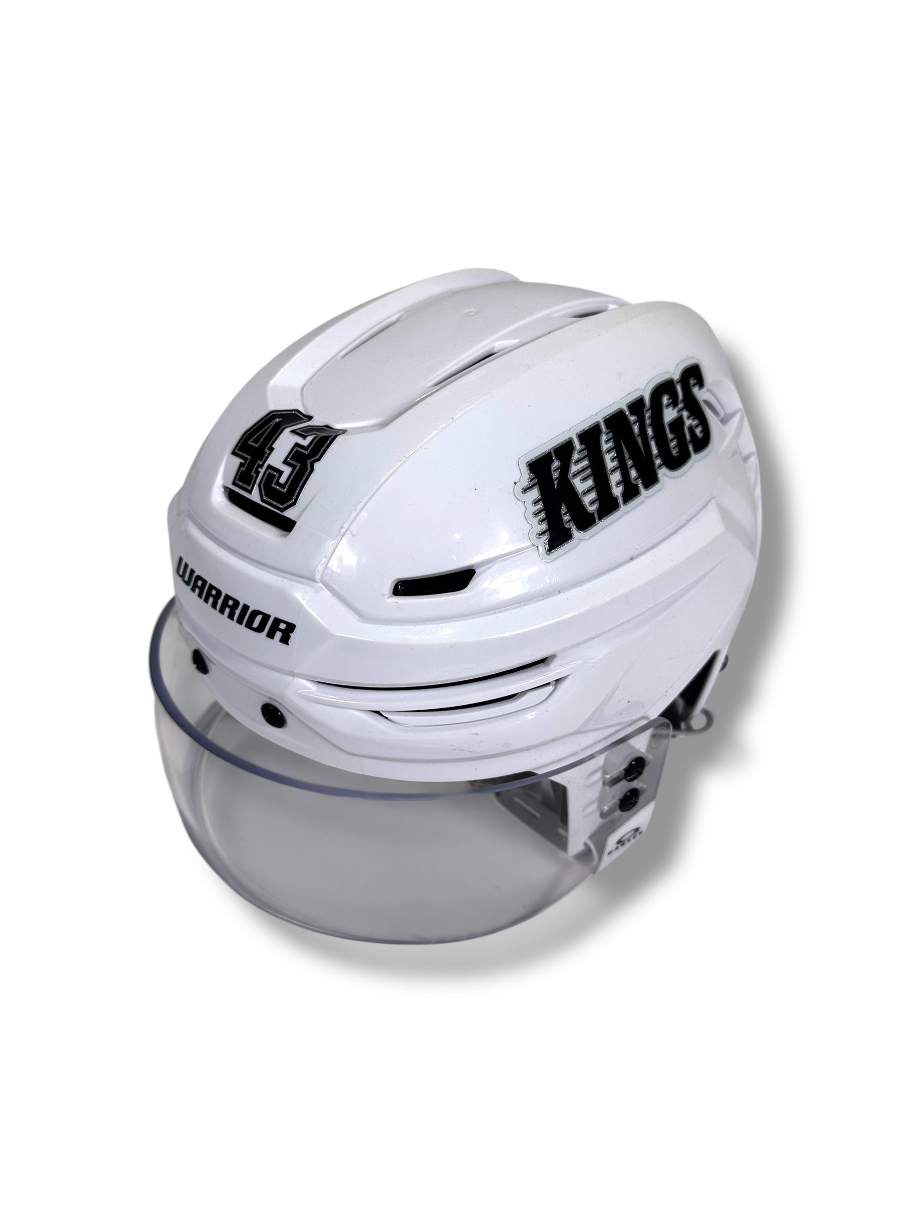 Jacob Moverare Game-Used Away Helmet (2024-2025)