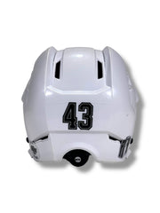 Jacob Moverare Game-Used Away Helmet (2024-2025)
