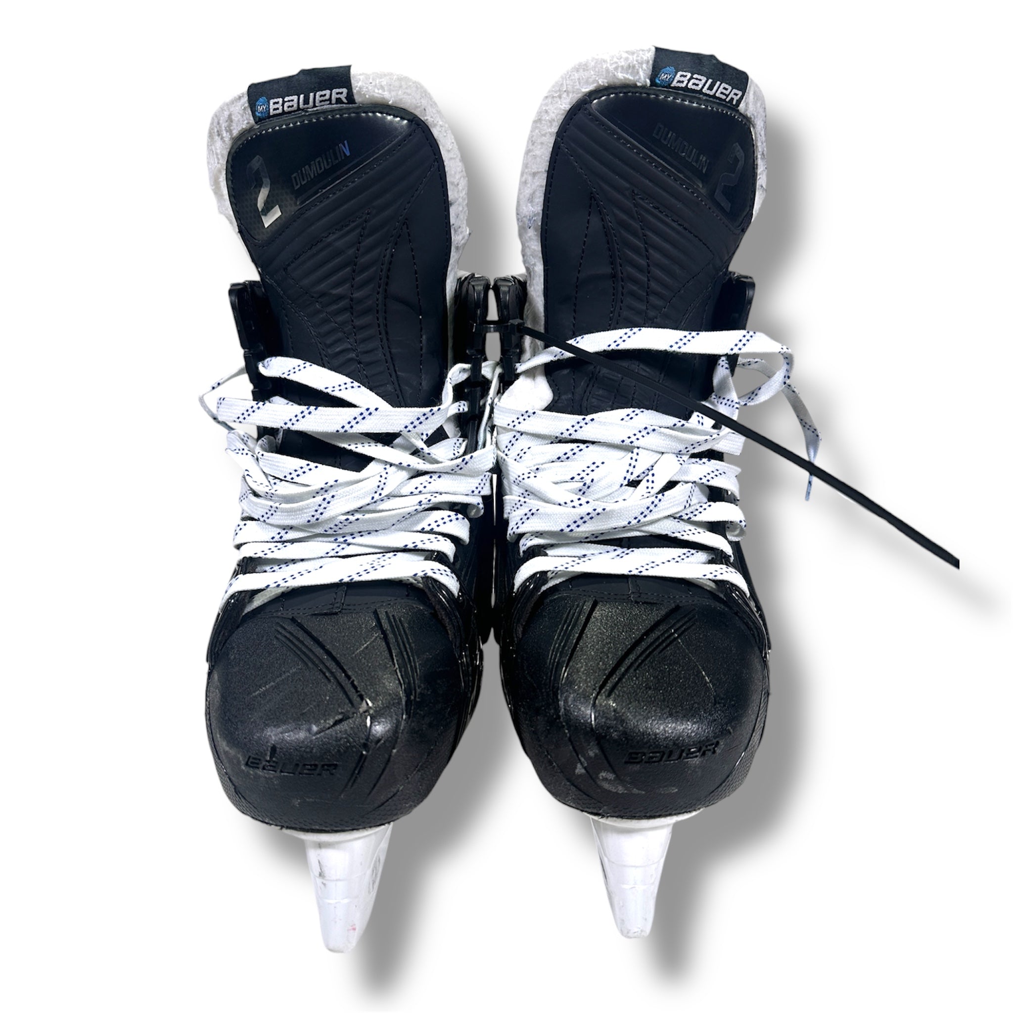 Brian Dumoulin Practice-Used Bauer Flylite Skates