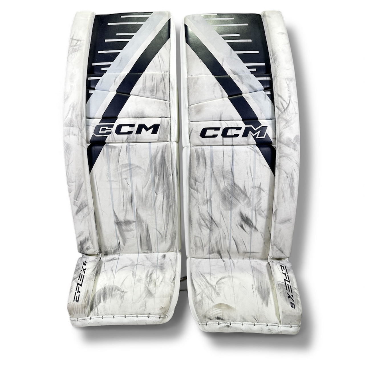 David Rittich Game-Used CCM Leg Pads