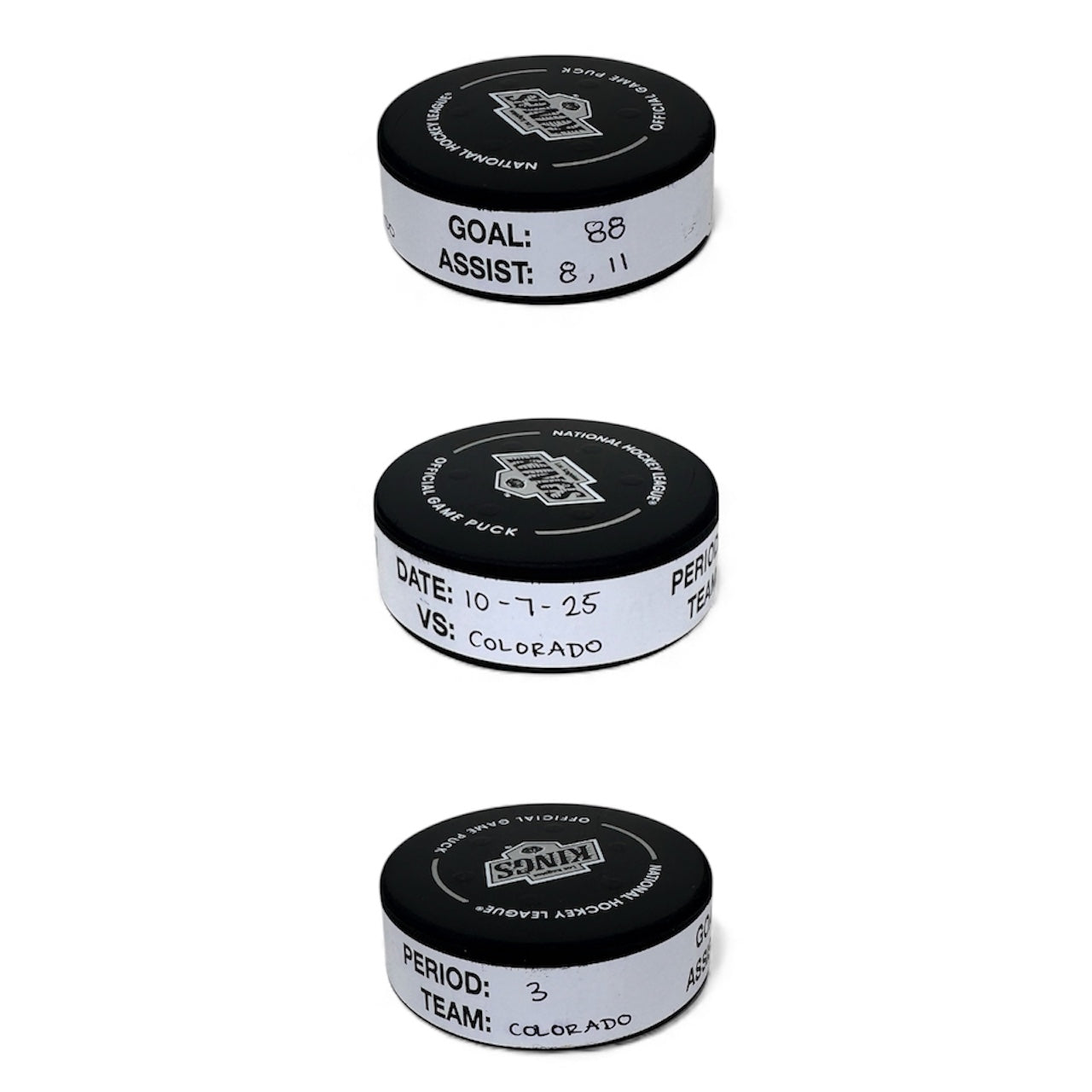 Martin Necas Goal-Scored Puck (#2)(PP) vs. LA Kings 10/7/2025