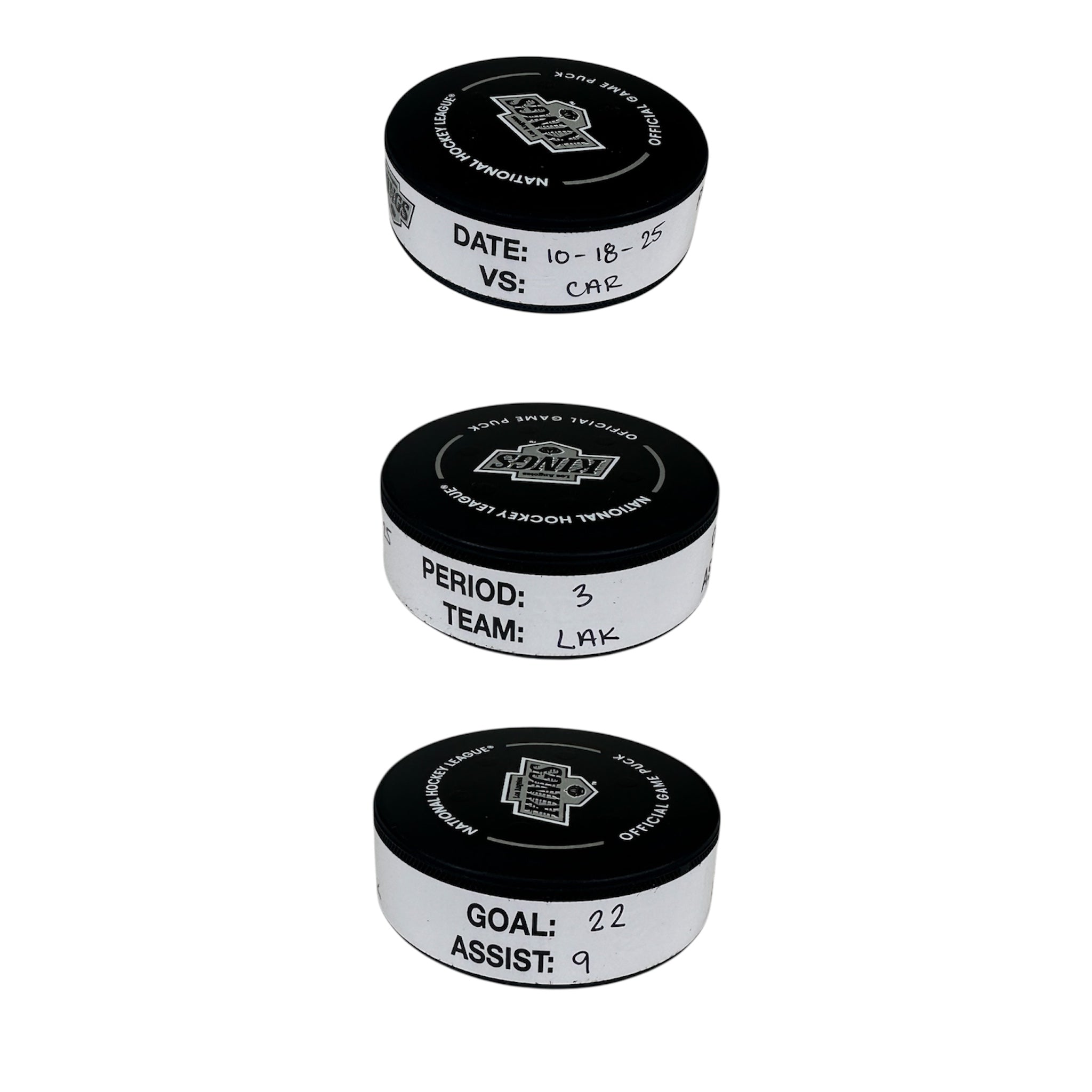 Kevin Fiala Goal-Scored Puck vs. CAR Hurricanes 10/18/2025