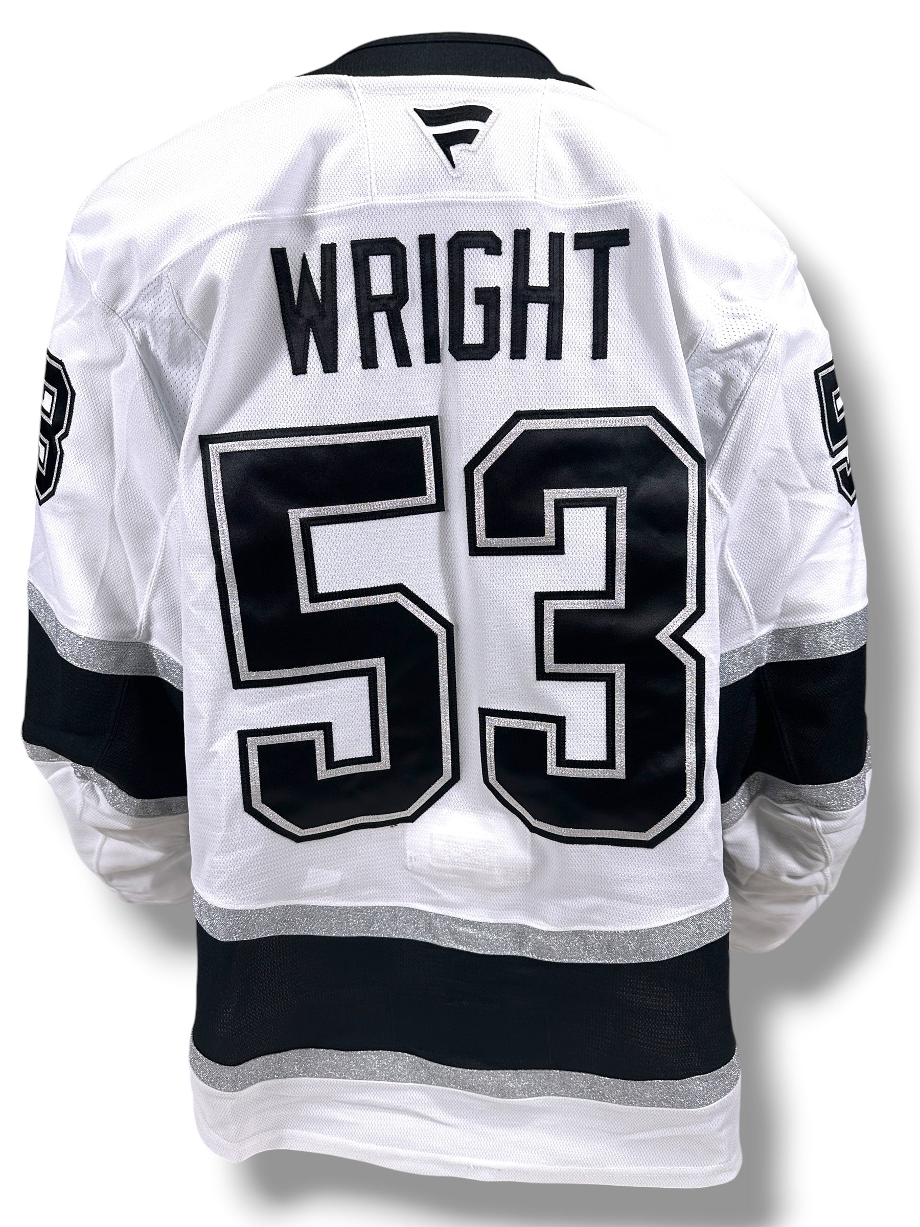 Jared Wright Game-Used Away Jersey (Set 4, 2025-2026)