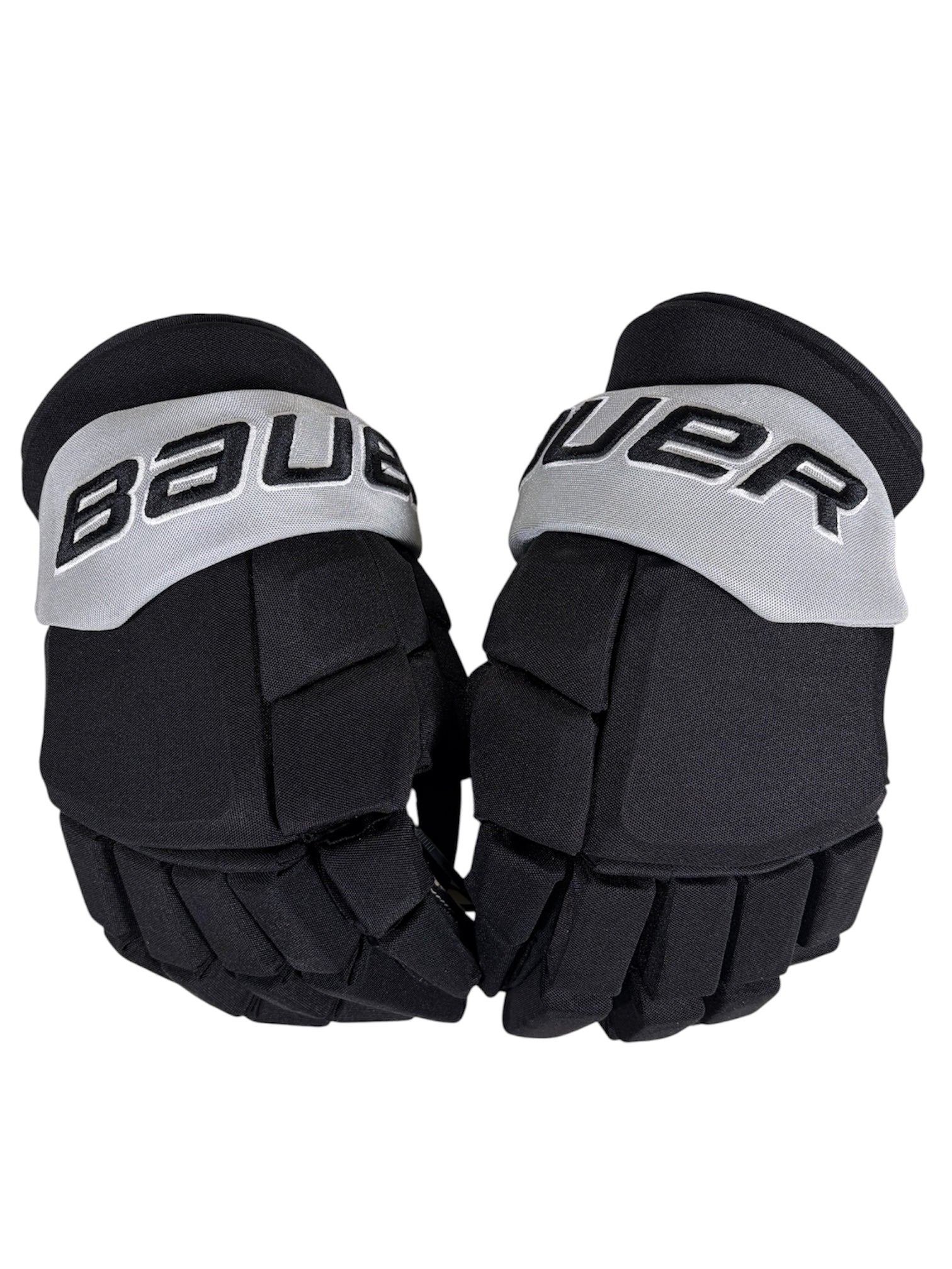 Taylor Ward Game-Issued Bauer Gloves