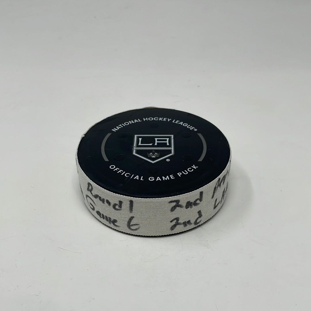 Adrian Kempe Game 6 Goal Scored Puck 4/29