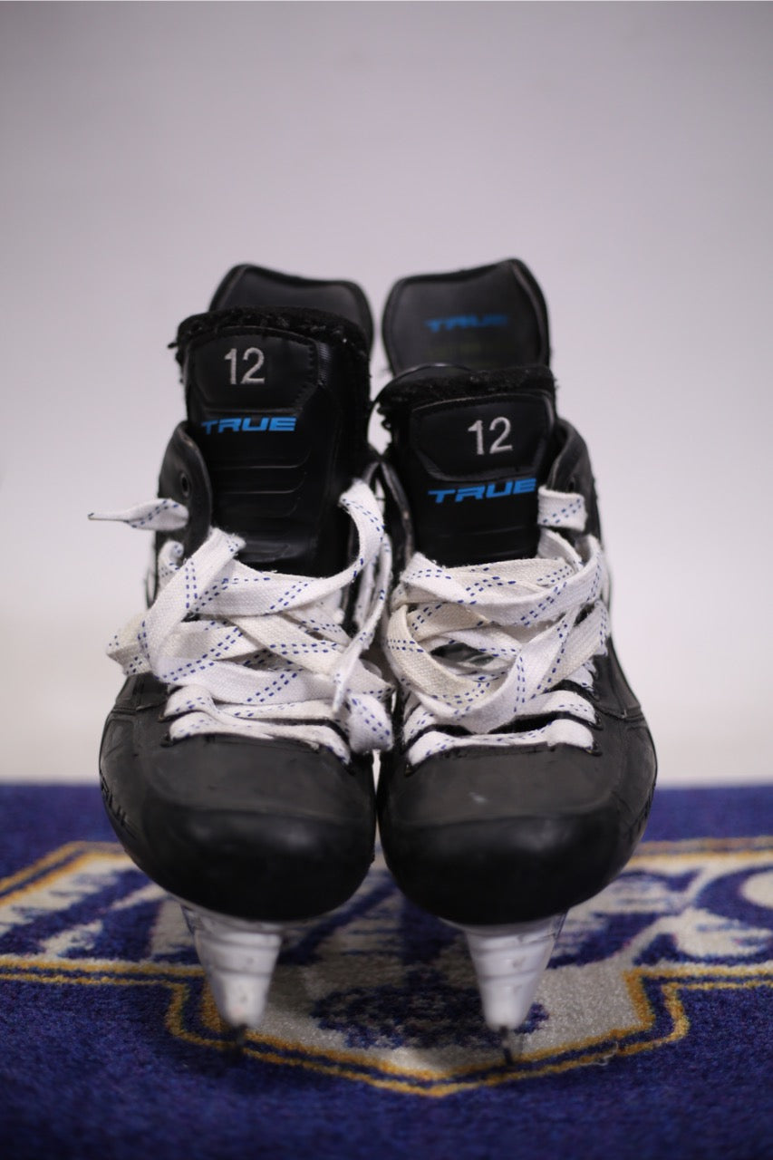 Trevor Moore Game-Used TRUE Skates