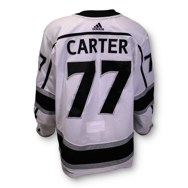 Jeff Carter LA Kings NHL Adidas White Men's Climalite Authentic Jersey