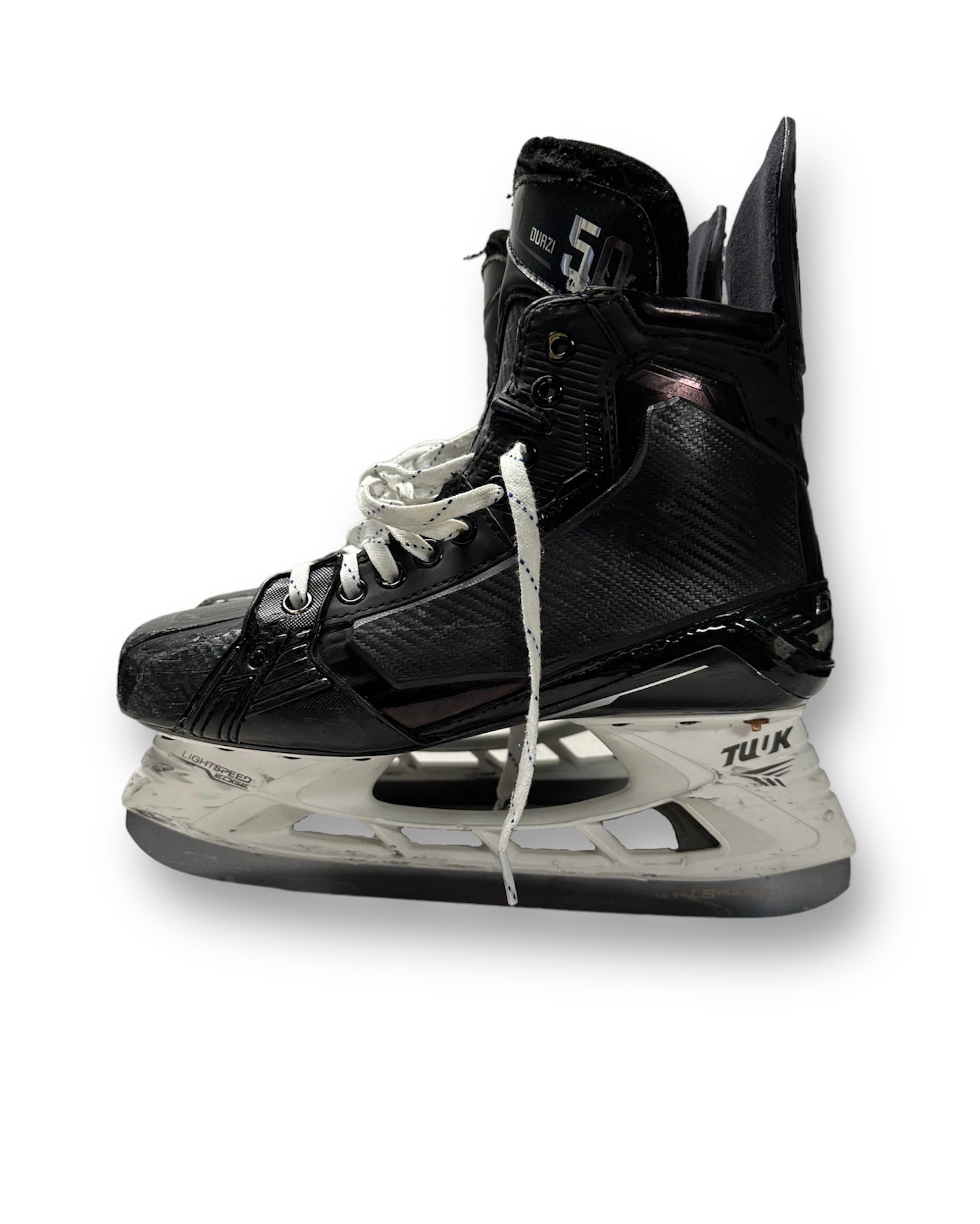 Sean Durzi Game-Used Mach skates