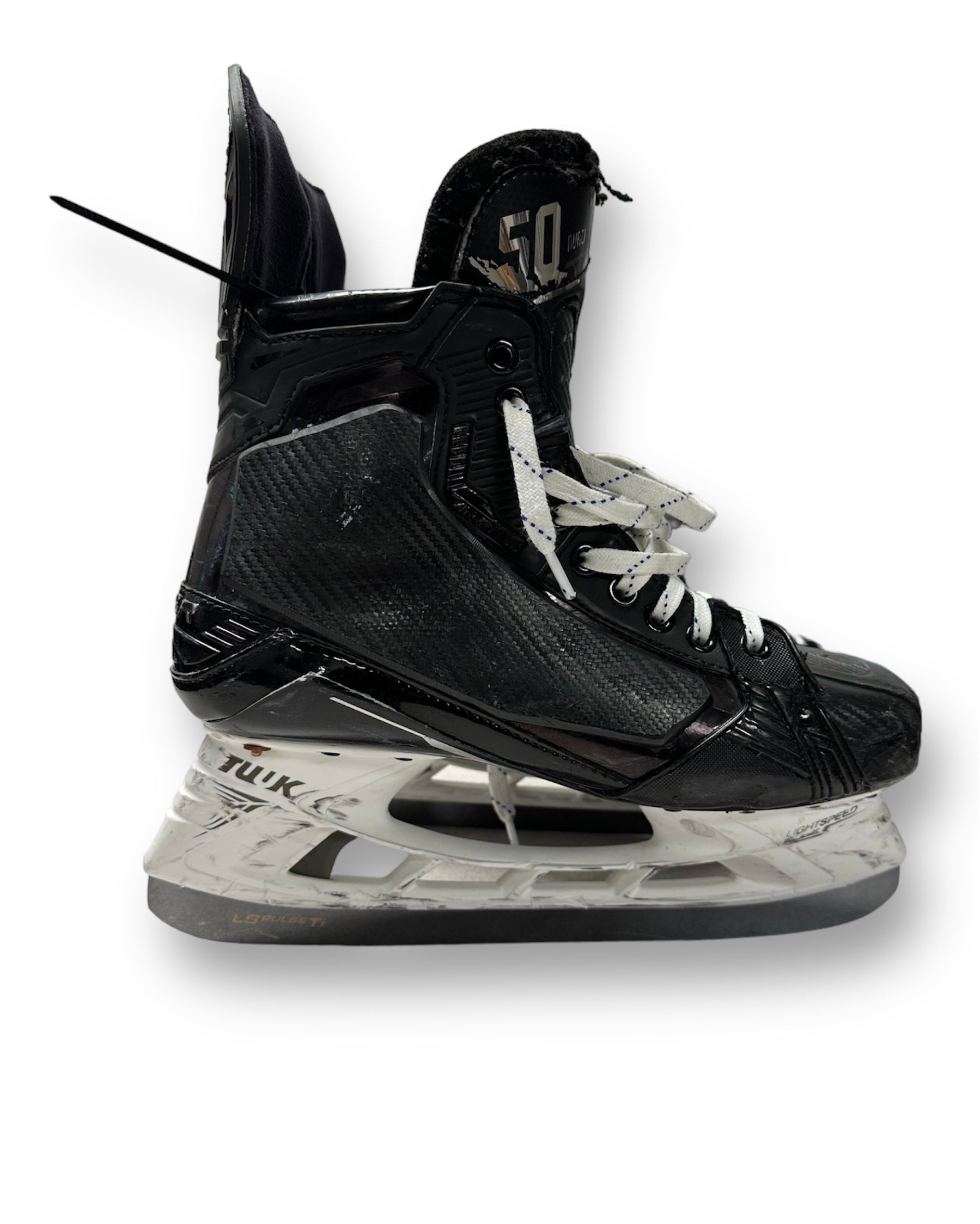 Sean Durzi Game-Used Mach skates