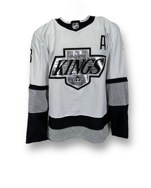 Drew Doughty 13'14 Cup Season Black Los Angeles Kings Set 3 / Playoffs  PHOTOMATCHED Game Worn Jersey