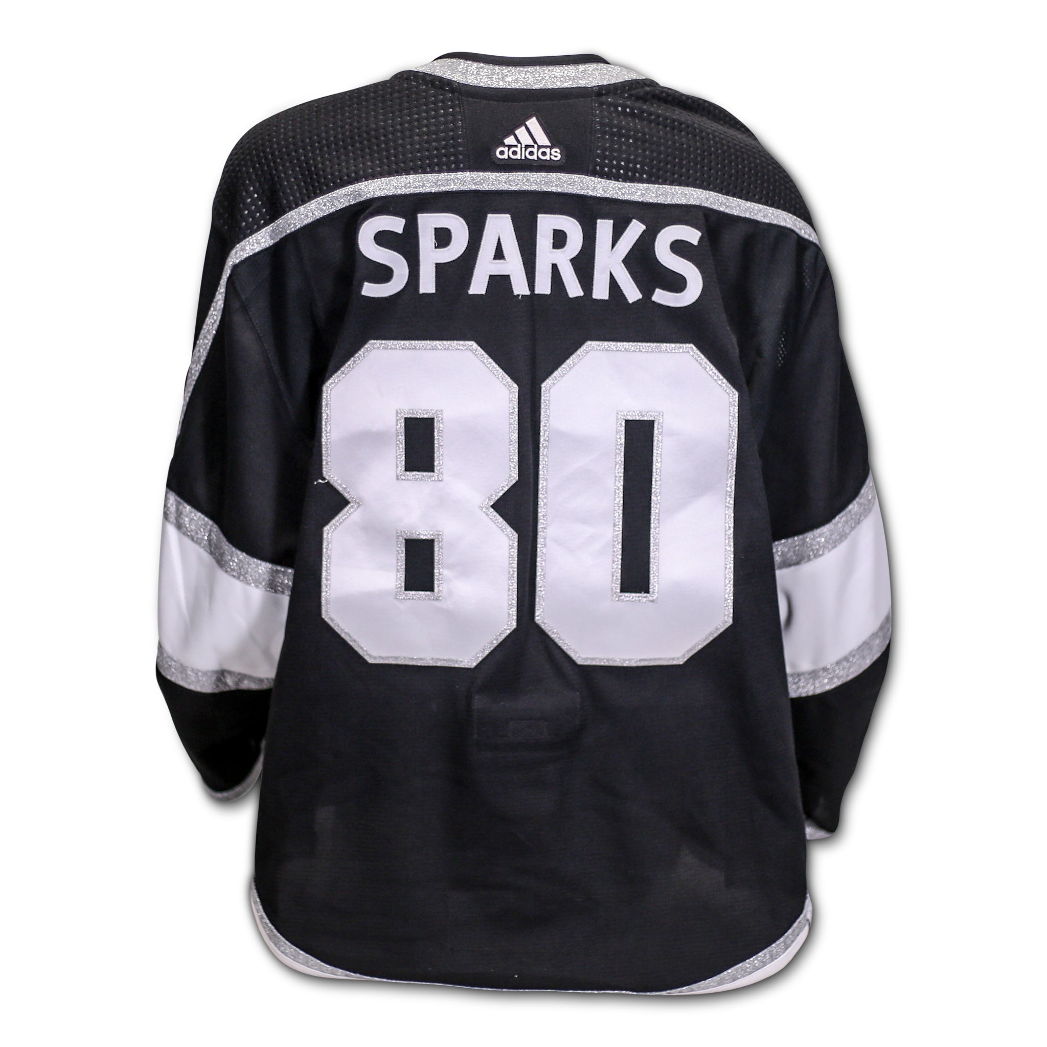 Garret Sparks Game-Used Home Jersey (Set 1, 2021-2022 Season)