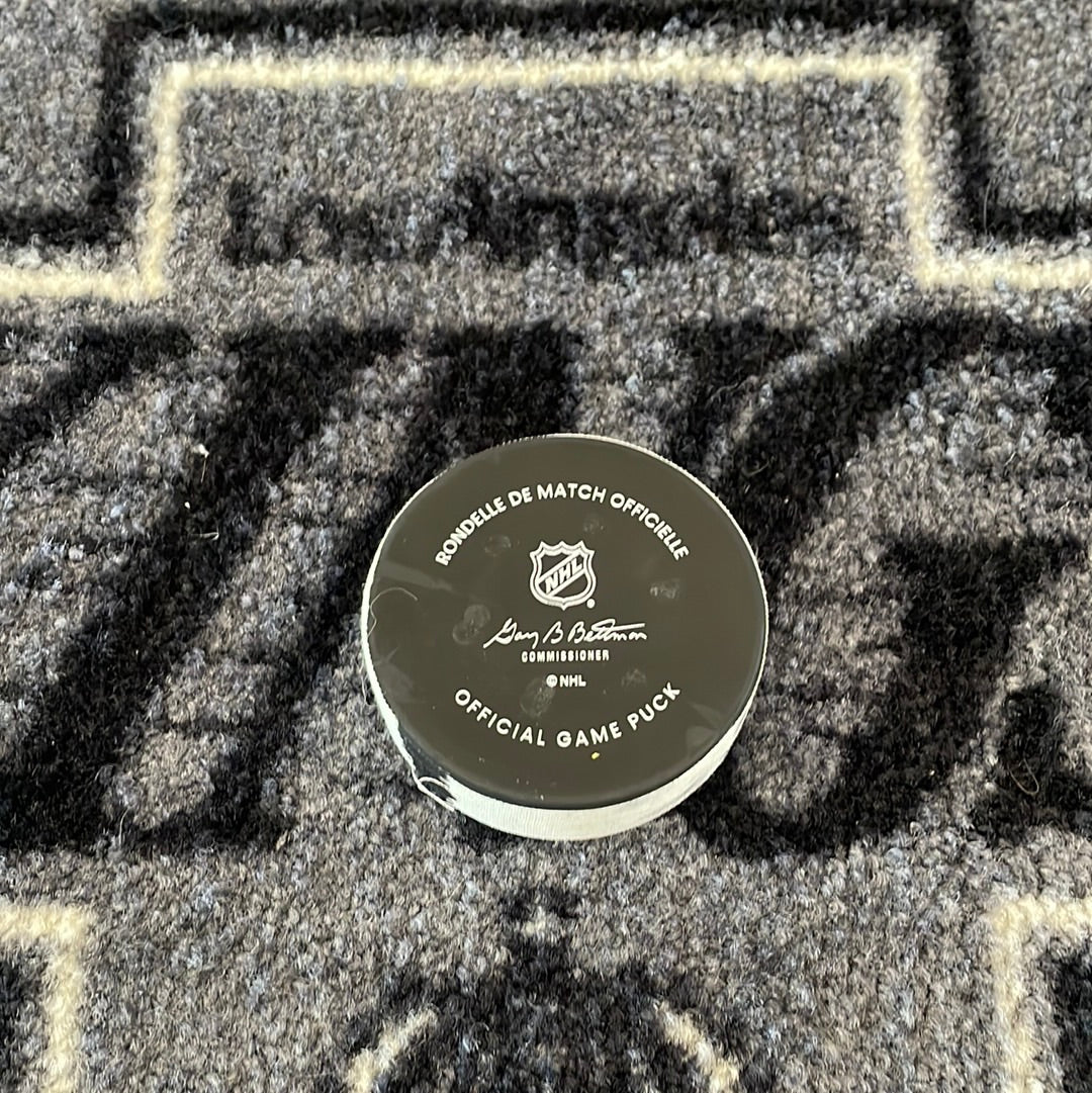 Blake Lizotte Goal Scored Puck from 11/5/22