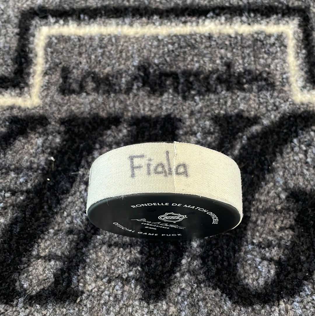 Kevin Fiala Goal Scored Puck from 11/22/22
