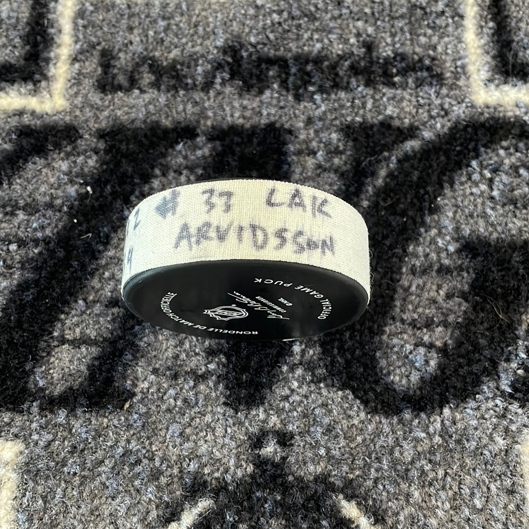 Viktor Arvidsson Goal Scored Puck from 11/5/22 vs FLA