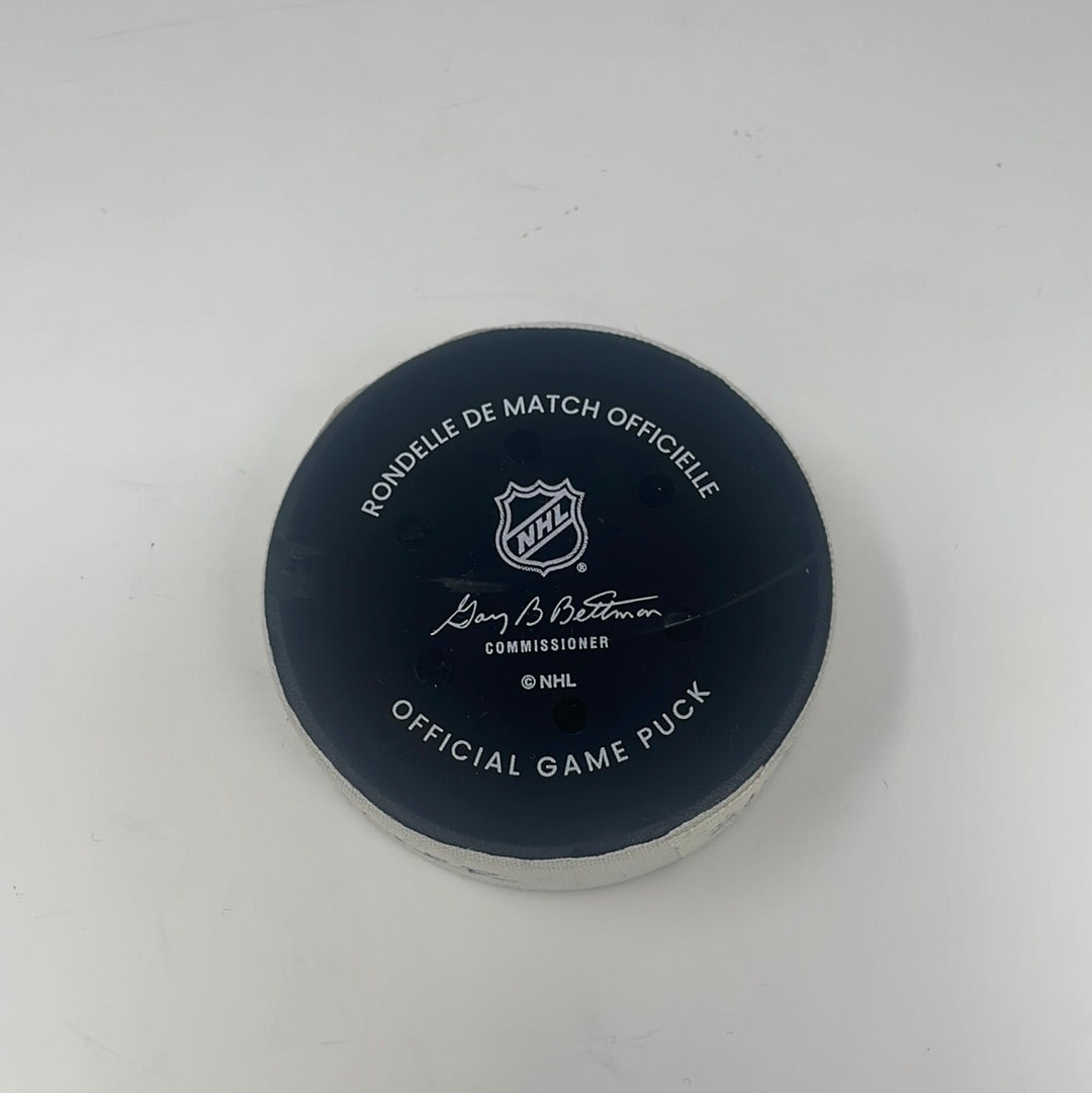 Clayton Keller goal scored puck from 2/18/23