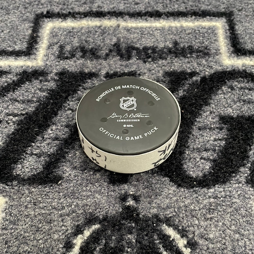 Scott Laughton Goal Scored Puck from 12/31/22