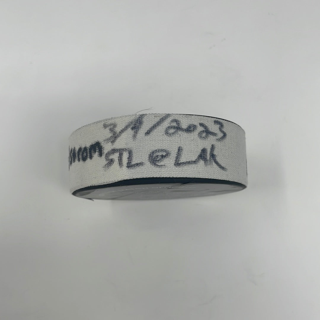 Carl Grundstrom goal scored puck from 3/4/23 vs STL