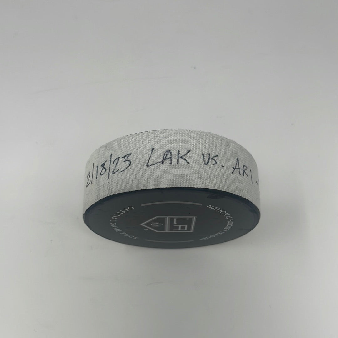 Clayton Keller goal scored puck from 2/18/23