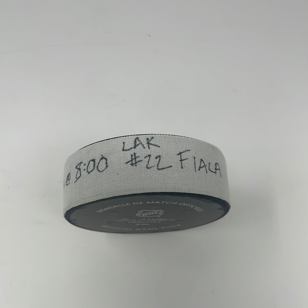 Kevin Fiala goal scored puck from 2/18/23 vs ARI