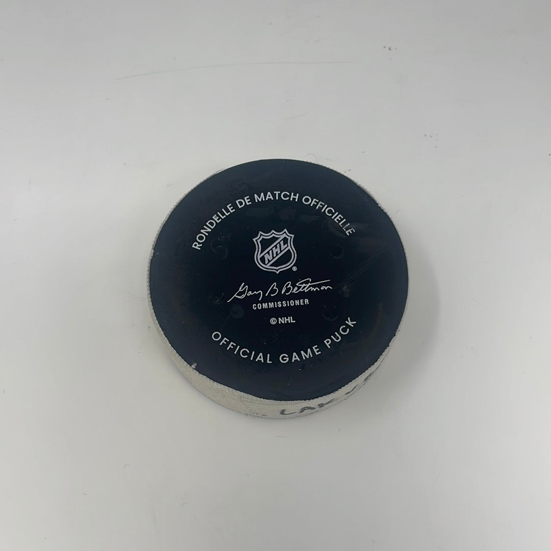 Peyton Krebs goal scored puck from 2/13/23