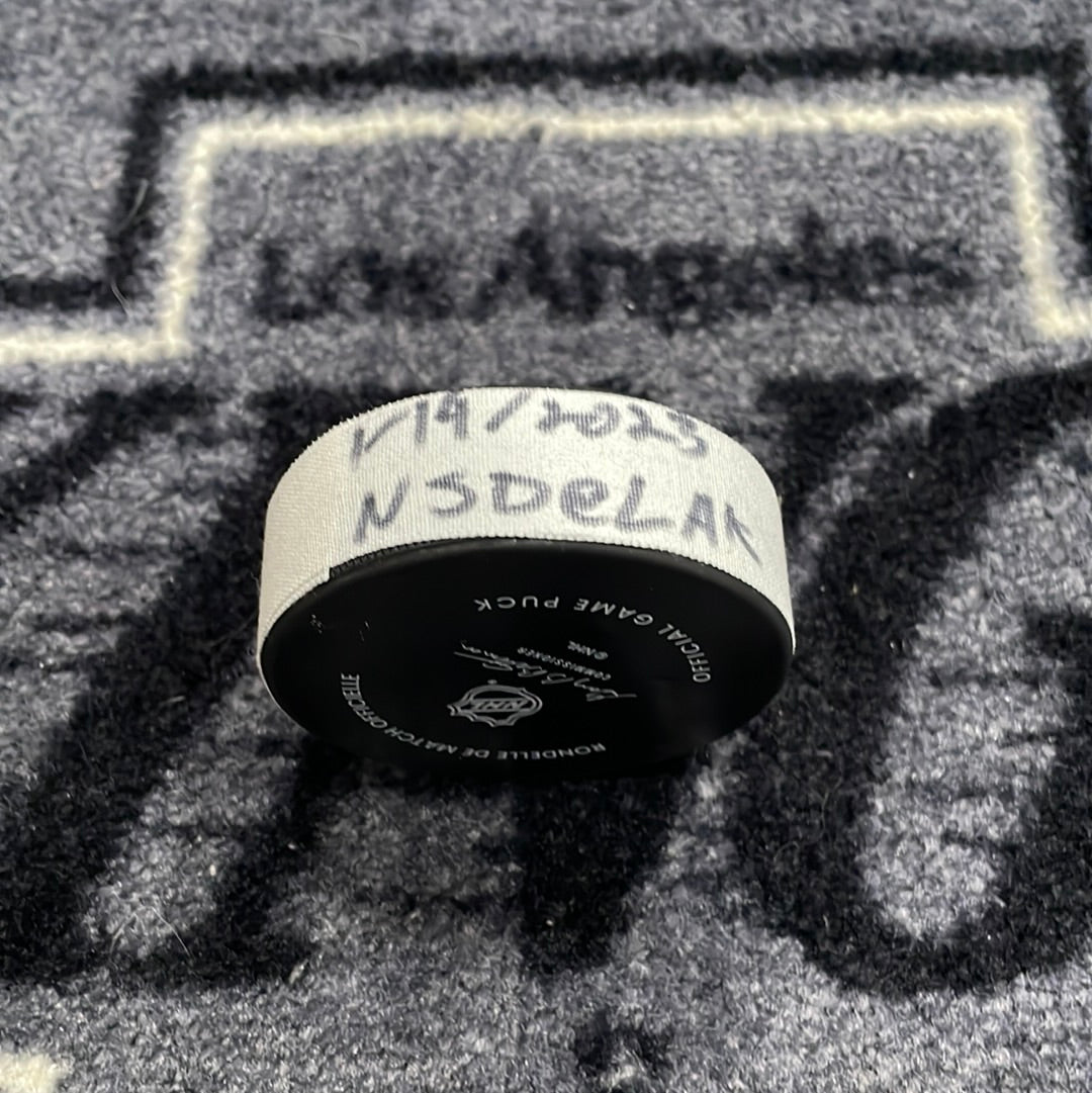 Tomas Tatar Goal Scored Puck from 1/14/23