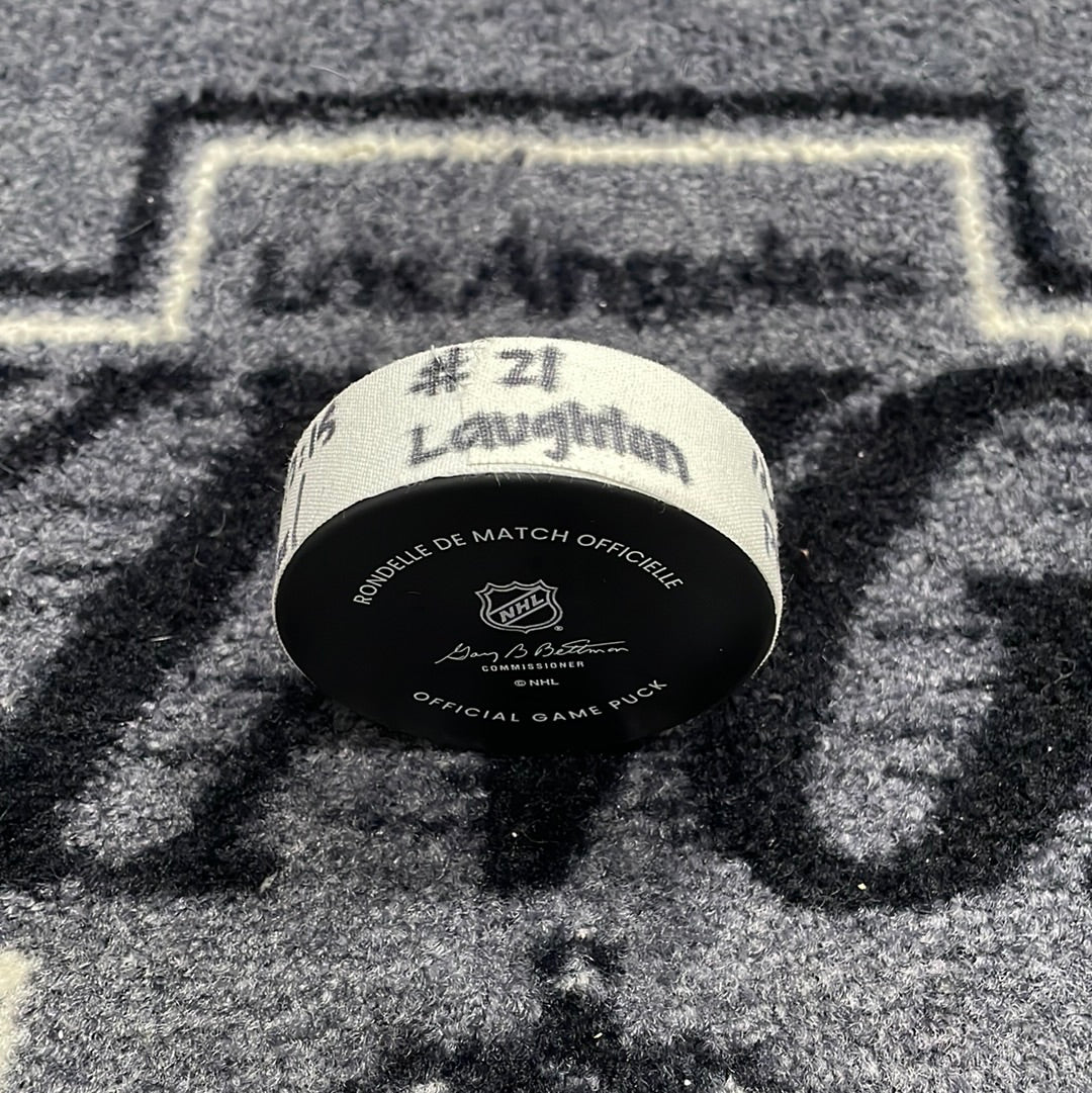 Scott Laughton Goal Scored Puck from 12/31/22
