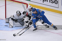 Darcy Kuemper Game-Used Blocker Photo-Matched 10/21/2025-10/30/2025