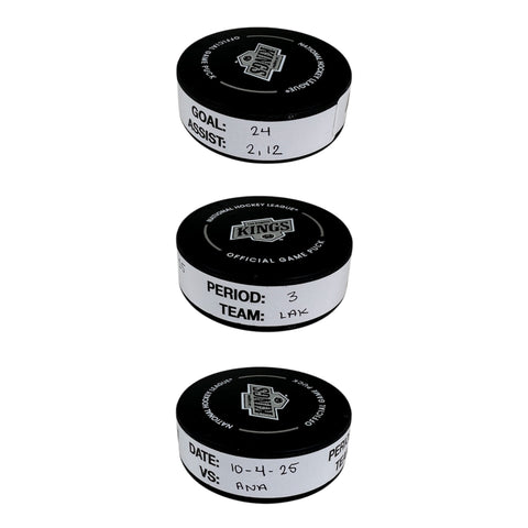 Phillip Danault Goal-Scored Puck (#2) vs. ANA Ducks Preseason 10/4/2025