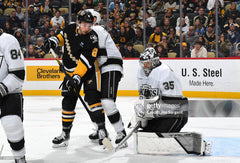 Darcy Kuemper Game-Used TRUE Leg Pads - Photo-Matched