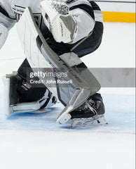 Darcy Kuemper Game-Used TRUE Leg Pads - Photo-Matched