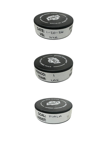 Kevin Fiala Goal-Scored Puck vs. NY Rangers 1/20/2026