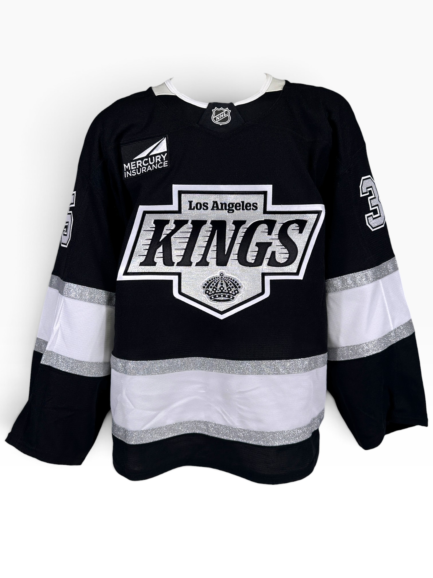 Darcy Kuemper Warm-Up Worn Home Jersey (Playoff Set, 2026 Stanley Cup Playoffs)