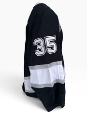 Darcy Kuemper Warm-Up Worn Home Jersey (Playoff Set, 2026 Stanley Cup Playoffs)