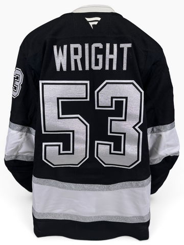 Jared Wright Game-Used Home Jersey (Playoff Set, 2026 Stanley Cup Playoffs)