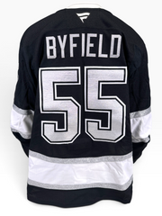 Quinton Byfield Game-Used Home Jersey (Playoff Set, 2026 Stanley Cup Playoffs)