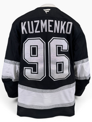 Andrei Kuzmenko Game-Used Home Jersey (Playoff Set, 2026 Stanley Cup Playoffs)