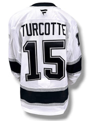 Alex Turcotte Game-Issued Away Jersey (Playoff Set, 2026 Stanley Cup Playoffs)