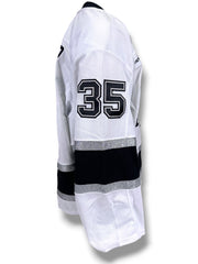 Darcy Kuemper Warm-Up Worn Away Jersey (Playoff Set, 2026 Stanley Cup Playoffs)