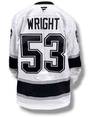 Jared Wright Game-Used Away Jersey (Playoff Set, 2026 Stanley Cup Playoffs)