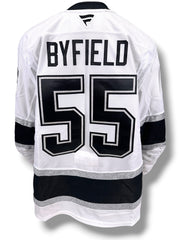 Quinton Byfield Game-Used Away Jersey (Playoff Set, 2026 Stanley Cup Playoffs)