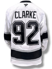 Brandt Clarke Game-Used Away Jersey (Playoff Set, 2026 Stanley Cup Playoffs)
