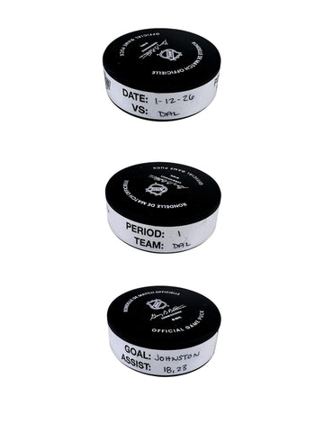 Wyatt Johnston Goal-Scored Puck vs. LA Kings 1/12/2026