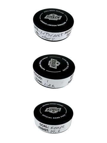 Adrian Kempe Goal-Scored Puck vs. CGY Flames 12/13/2025