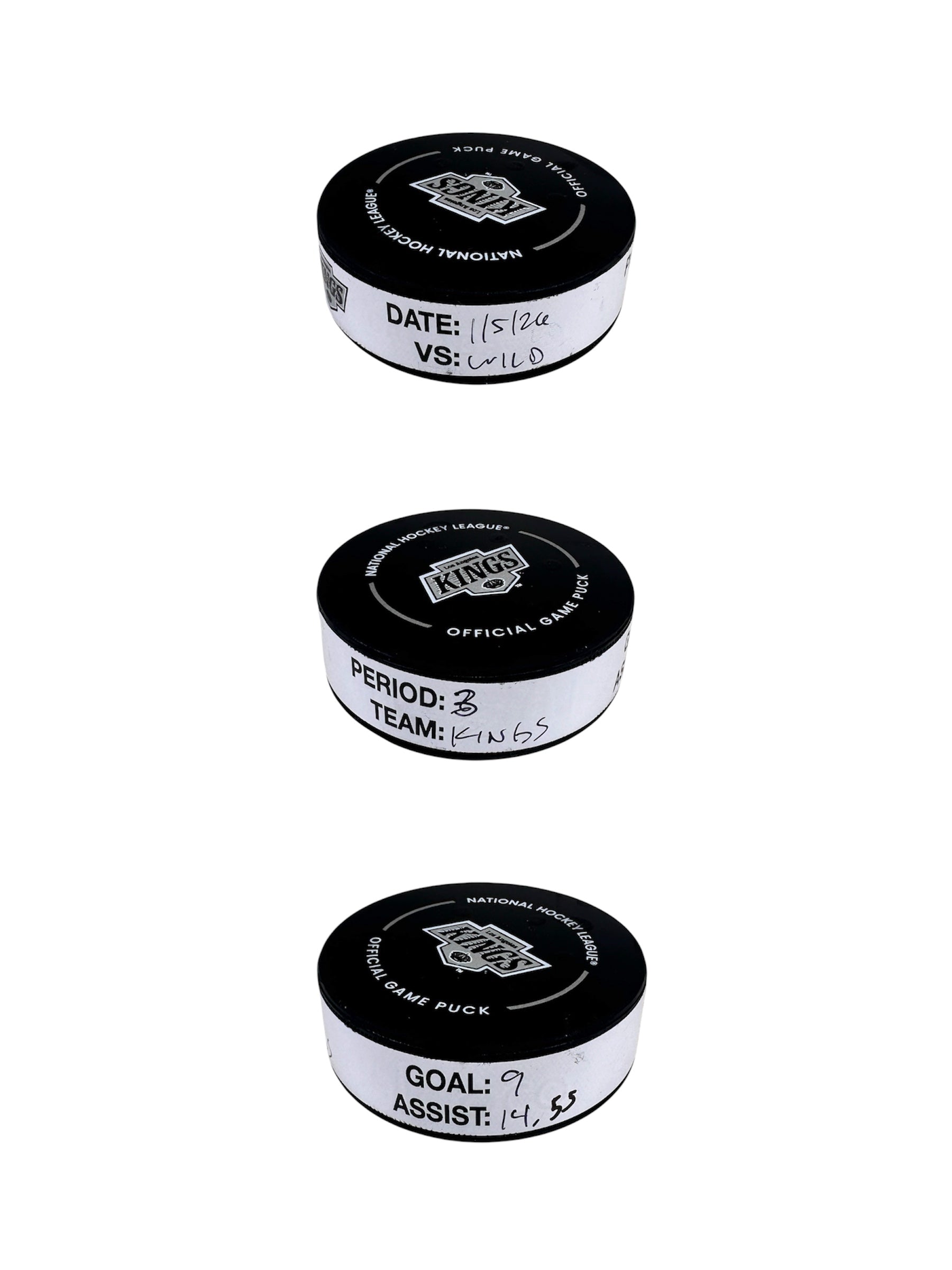 Adrian Kempe Goal-Scored Puck (EN) vs. MIN Wild 1/5/2026