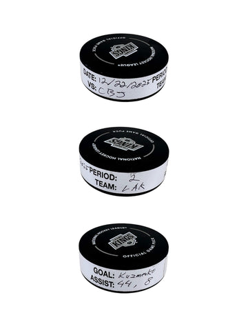 Andrei Kuzmenko Goal-Scored Puck vs. CLB Blue Jackets 12/22/2025