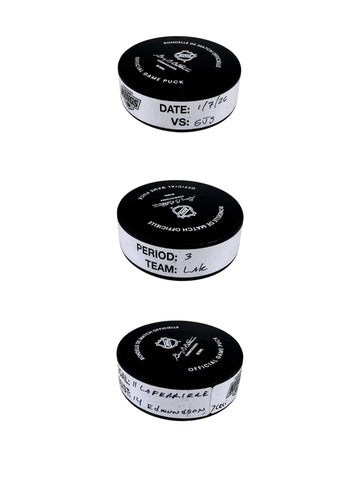 Alex Laferriere Goal-Scored Puck vs. SJ Sharks 1/7/2026