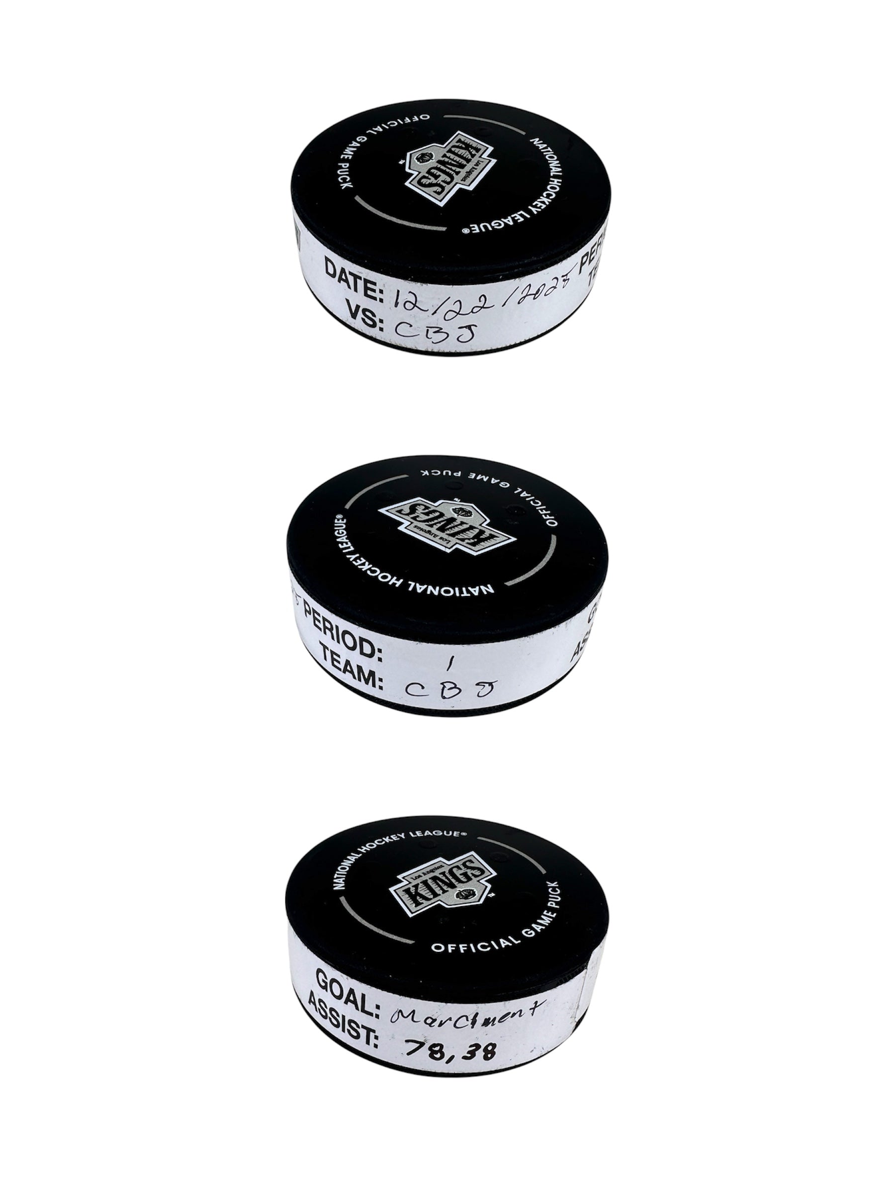 Mason Marchment Goal-Scored Puck (#2)(PP) vs. LA Kings 12/22/2025