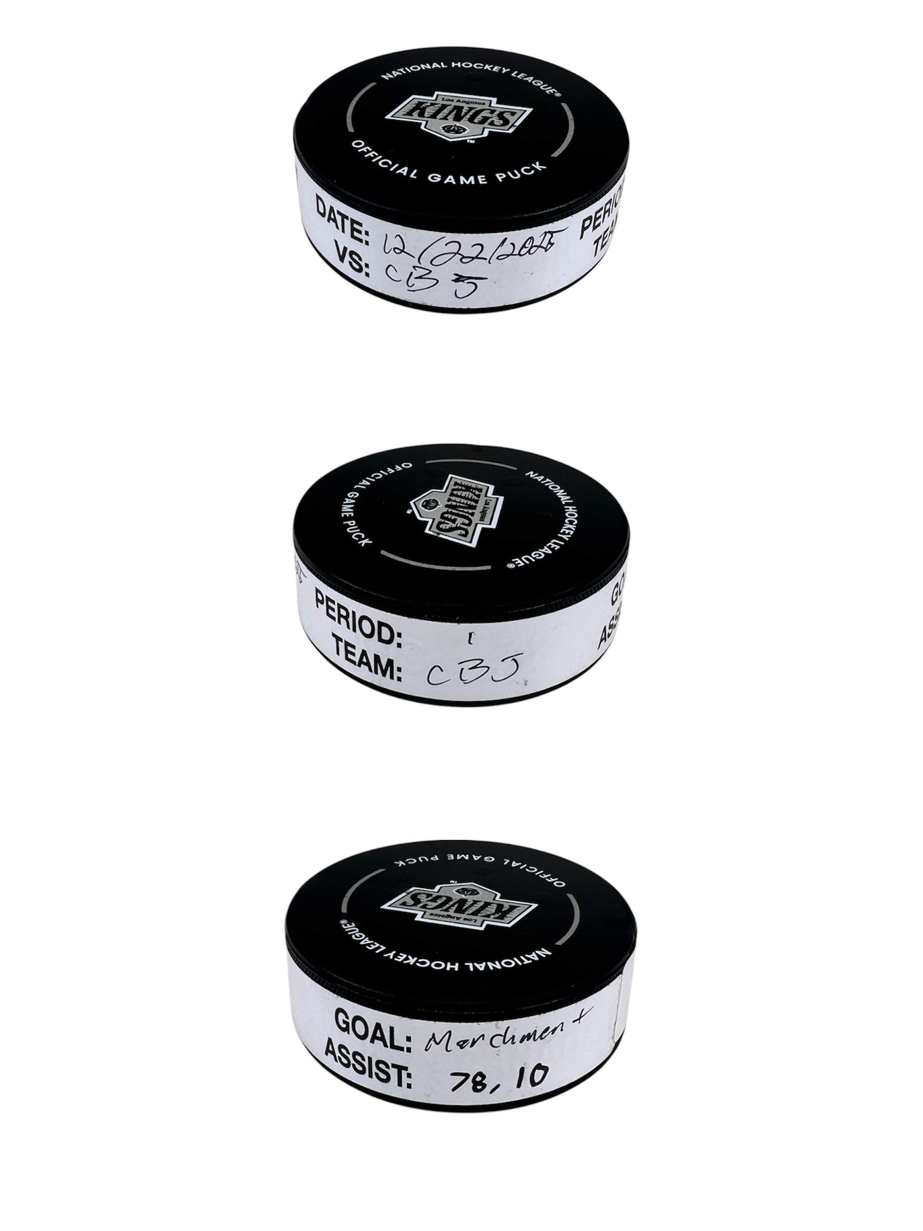 Mason Marchment Goal-Scored Puck (#1)(PP) vs. LA Kings 12/22/2025