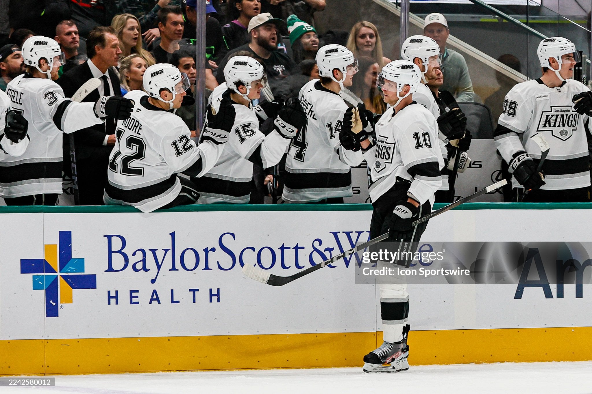 Corey Perry Photo-Matched Game-Used Skates 10/21/25-11/1/25